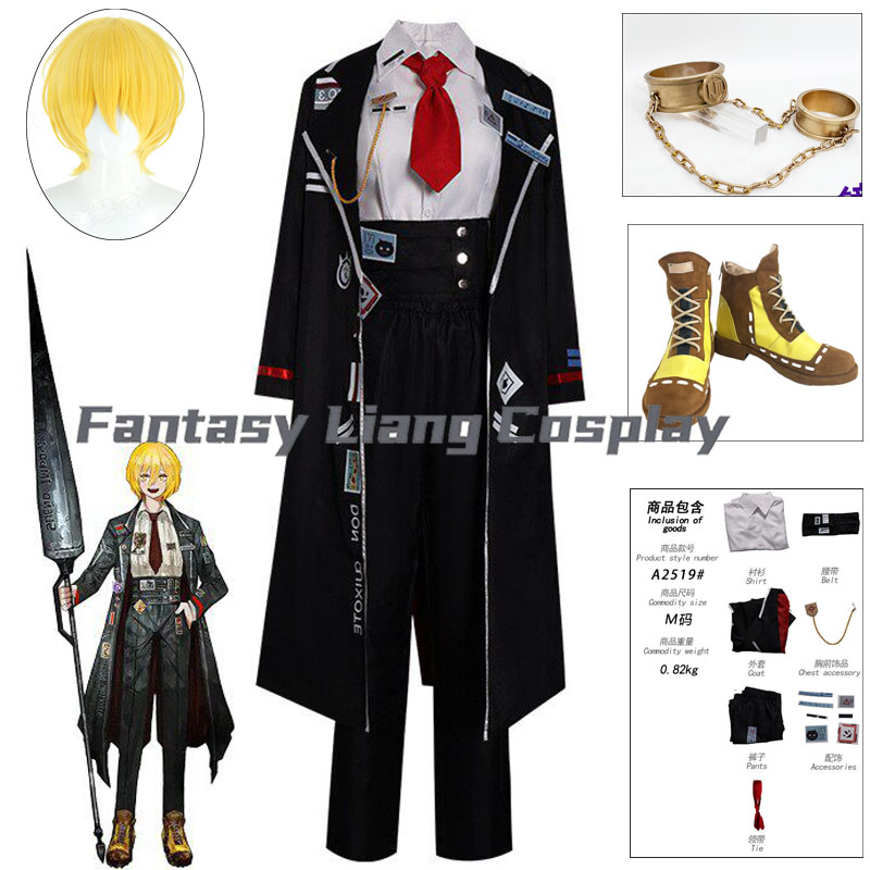Men'S Shoes For Suits - Kostium Cosplay Limbus Company Don Quixote
