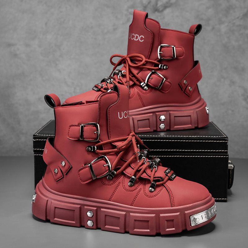 Men Shoes Brands - Oryginalne buty męskie w stylu punk,