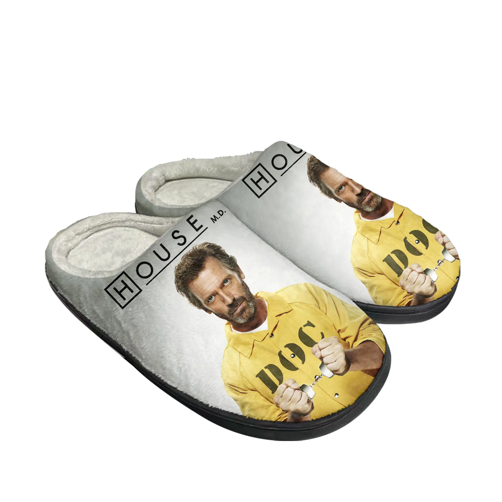Men Shoes Winter - Dom M.D. Domowe kapcie bawełniane męskie