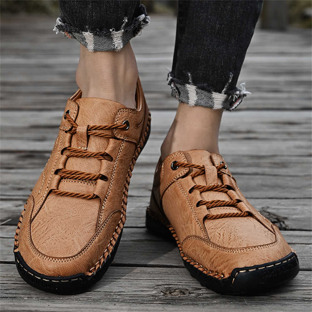 Men Shoes Brands - Męskie sneakersy antypoślizgowe 44-45 Luksusowa marka