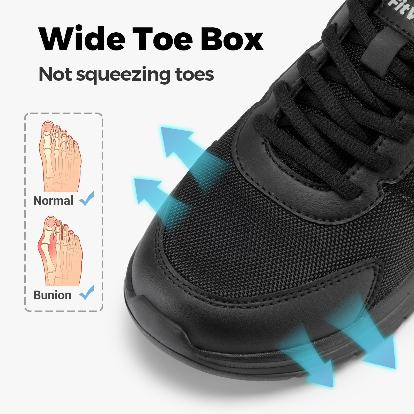 FitVille Męskie buty do chodze – Men'S Shoes For Plantar Fasciitis recenzja i cena