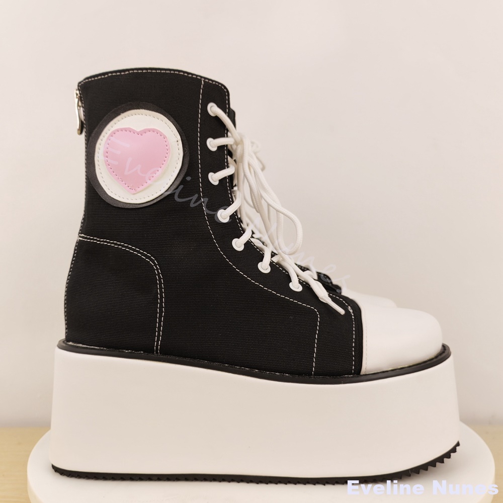 Grube podeszwy, wysokie trampk – Canvas Sneaker High recenzja i cena
