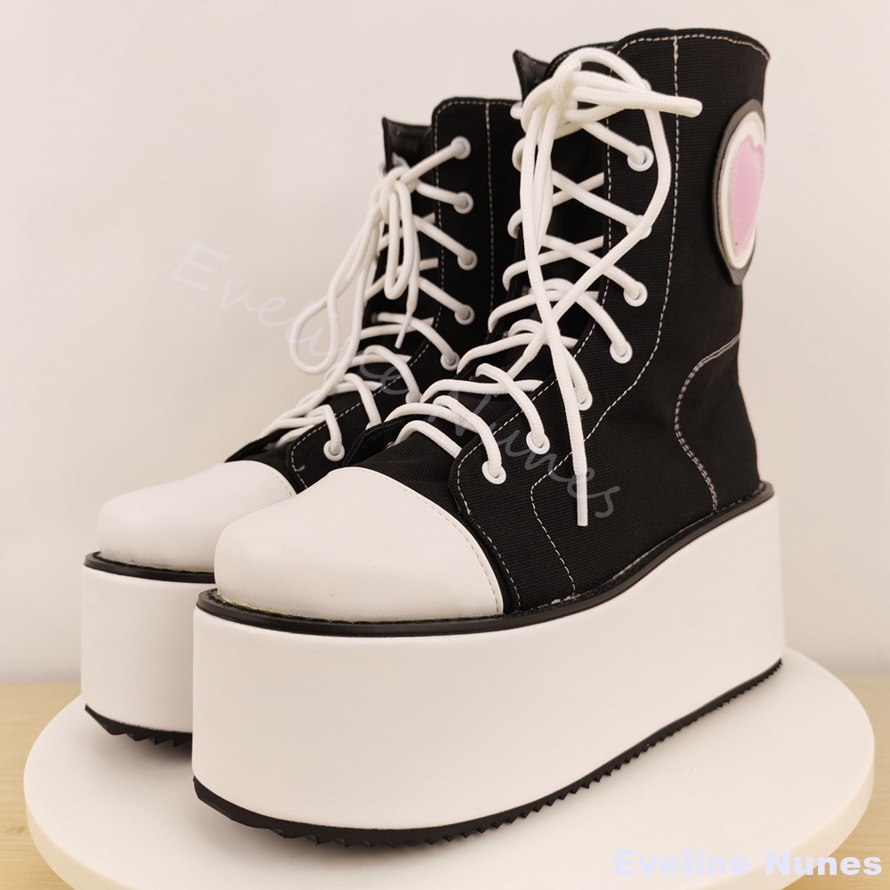 Grube podeszwy, wysokie trampk – Canvas Sneaker High recenzja i cena