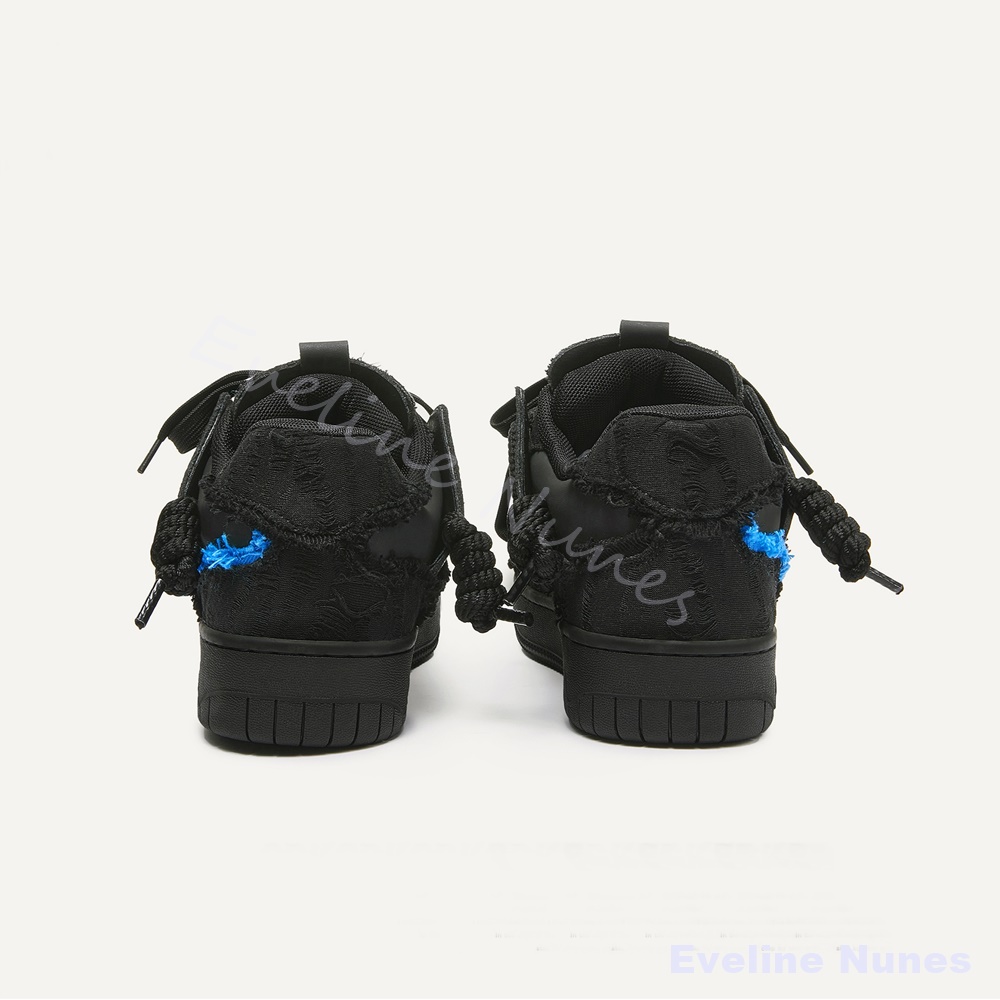 Czarne, postrzępione buty skat – Men Shoes Winter recenzja i cena