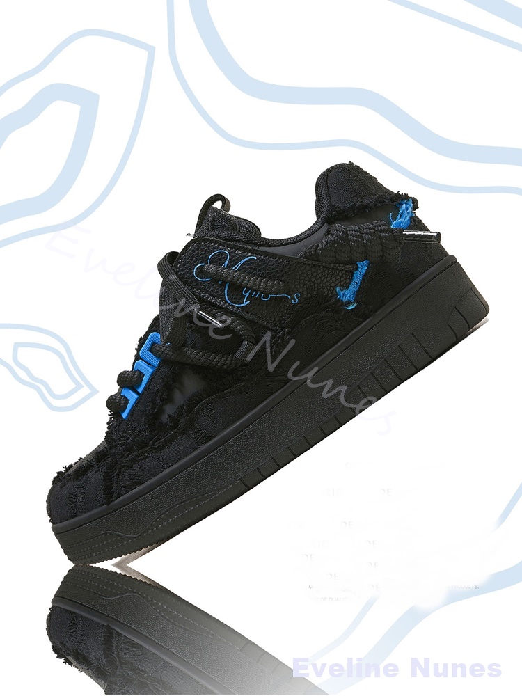 Czarne, postrzępione buty skat – Men Shoes Winter recenzja i cena
