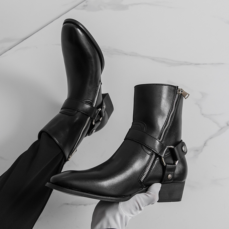 Jesienne męskie buty kowbojski – Men'S Shoes For Suits recenzja i cena