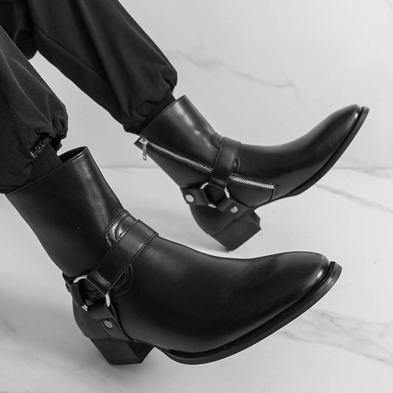 Jesienne męskie buty kowbojski – Men'S Shoes For Suits recenzja i cena