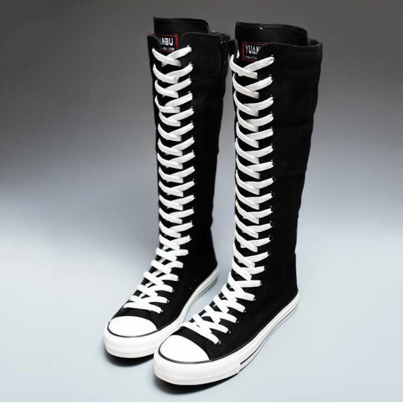 Damskie buty sportowe 2026, tr – Canvas Sneaker High recenzja i cena