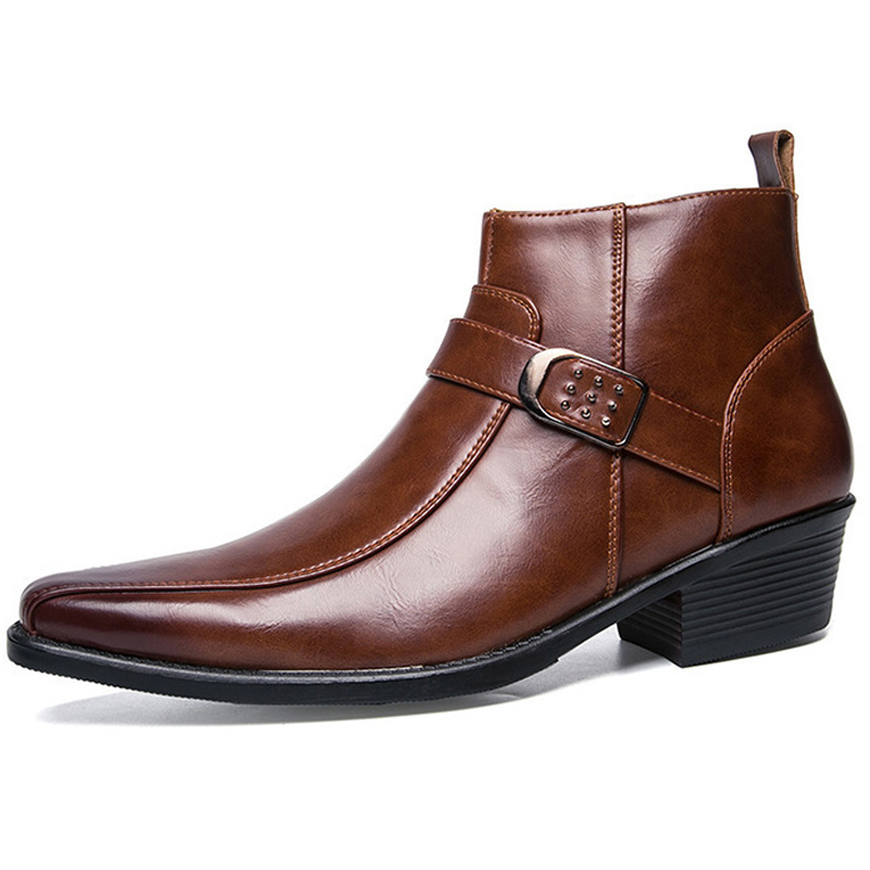 Nowe męskie buty retro kowbojk – Men Shoes Brands recenzja i cena