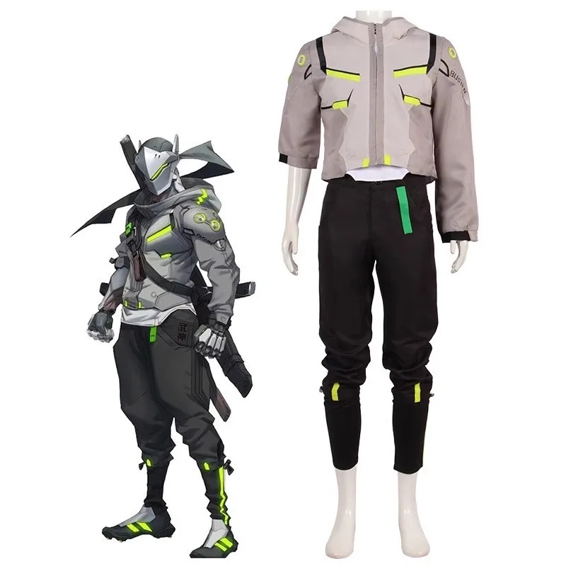 Kostiumy Cosplay Genji z gry R – Men'S Shoes For Suits recenzja i cena