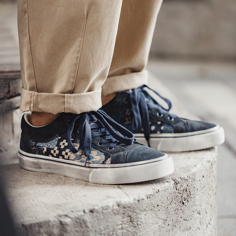 Maden japońskie Retro z nadruk – Men'S Shoes Japanese Brand recenzja i cena